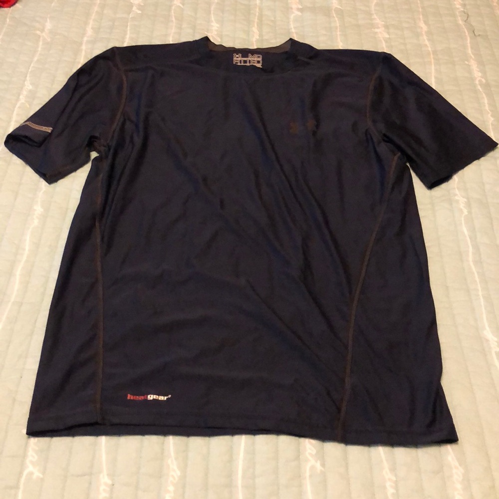 Under Armour men’s medium heat gear t-shirt navy